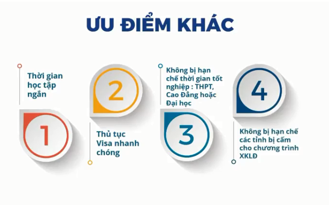 Những ưu điểm của chương trình du học nghề Hàn Quốc - Visa D4-6
