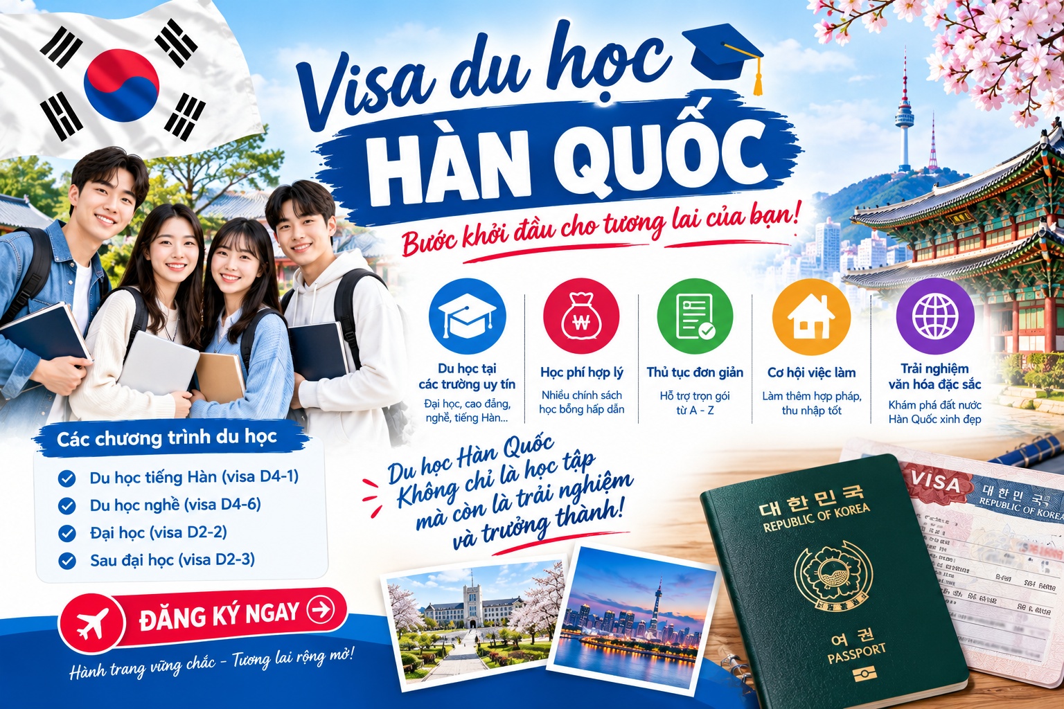 Visa du học Hàn Quốc