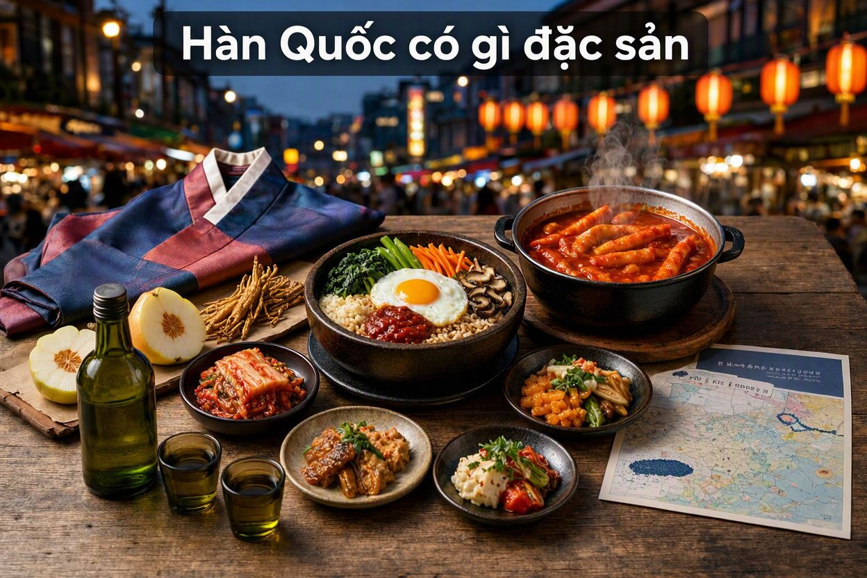 Hàn Quốc có gì đặc sản
