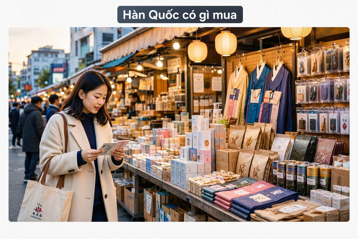Hàn Quốc có gì mua
