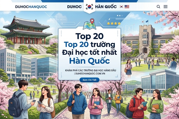 Top 20 trường Đại học tốt nhất Hàn Quốc